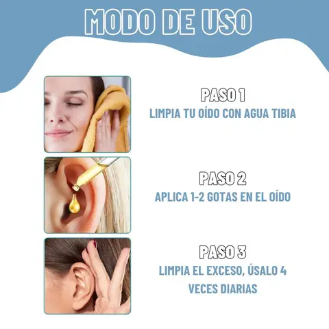 GOTAS PARA DOLOR DE OIDO Y TINNITUS: HEAR EASE - GOTAS PARA DOLOR DE OIDO Y TINNITUS