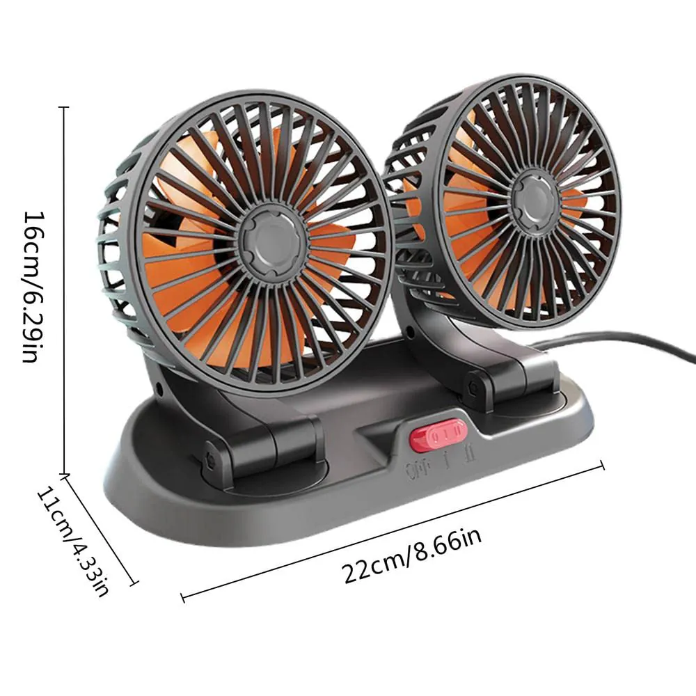 Ventilador para Coche 24V: ¡Enfréscate en la Carretera! - ventilador para carro 24 v