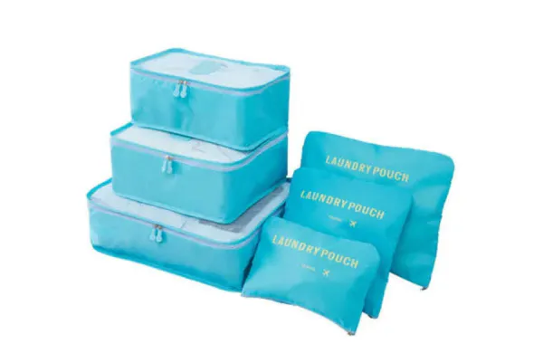 ORGANIZADOR DE ROPA PARA VIAJE X 6 UNI