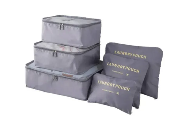 ORGANIZADOR DE ROPA PARA VIAJE X 6 UNI