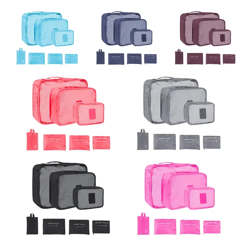 ORGANIZADOR DE ROPA PARA VIAJE X 6 UNI
