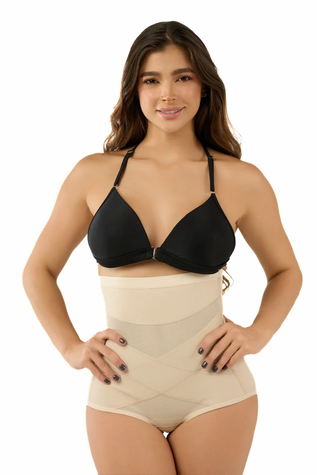 Panty de Control de Abdomen Cruzada GaineSlim™ - Panty de control de abdomen cruzada