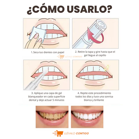 Dientes Blancos en Instantes