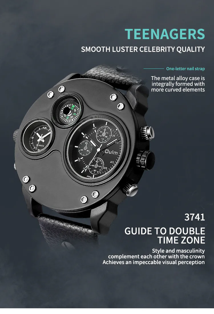 Reloj OULM 9865: El compañero perfecto para el hombre activo