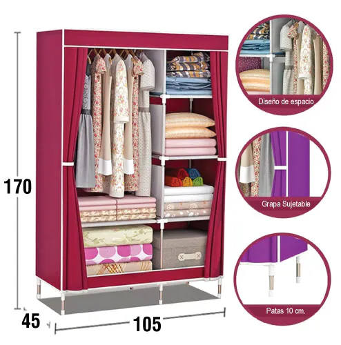 Armario Portátil para Ropa: ¡Organiza tu espacio con estilo!