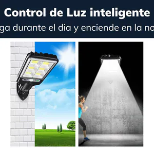 Lámpara Solar LED: Ilumina y Protege tu Hogar - lampara solar led
