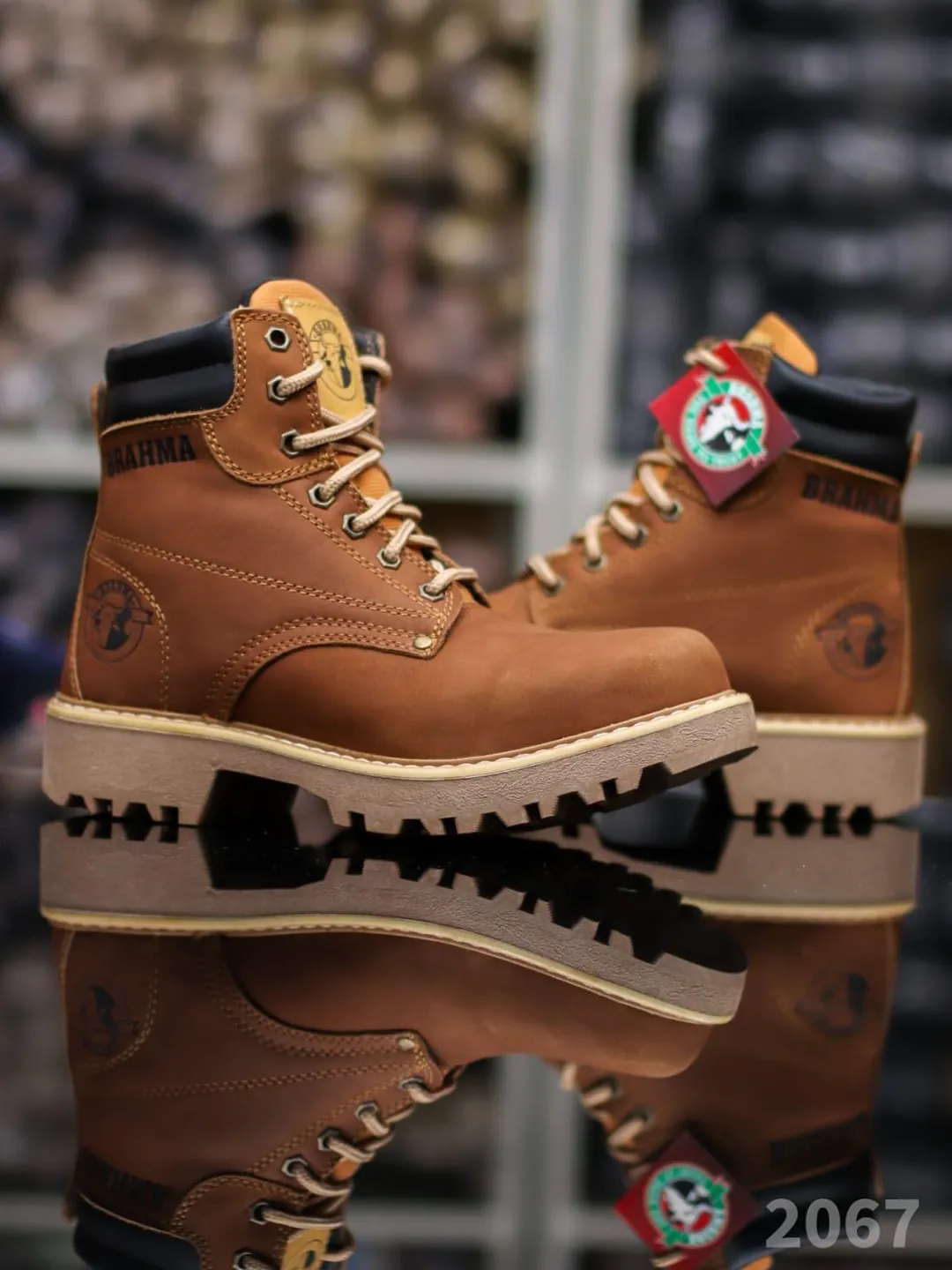 BOTA CLASICA BRAHMA CUERO: Durabilidad y Estilo Incomparable - BOTA CLASICA BRAHMA CUERO
