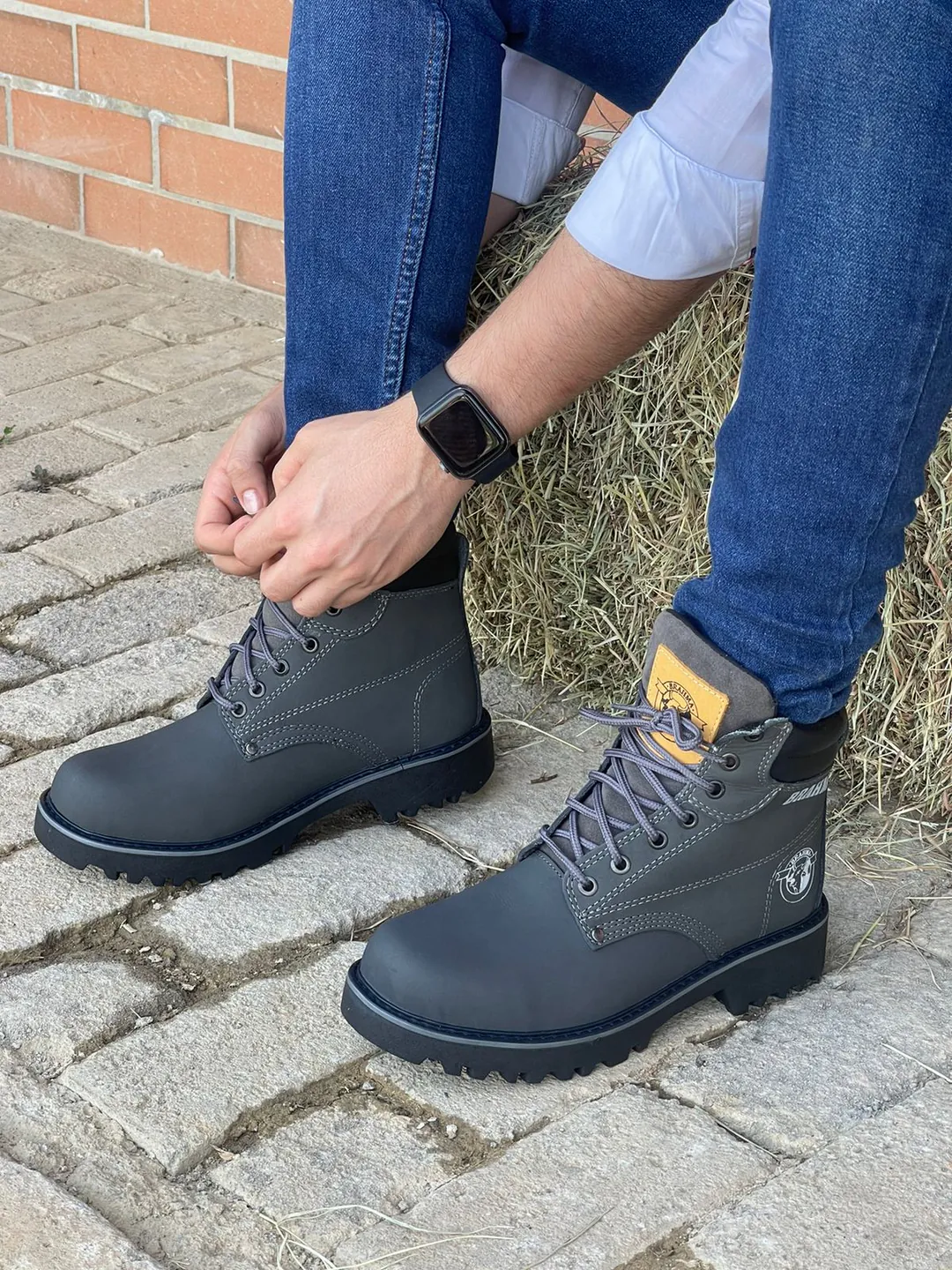 BOTA CLASICA BRAHMA CUERO: Durabilidad y Estilo Incomparable - BOTA CLASICA BRAHMA CUERO