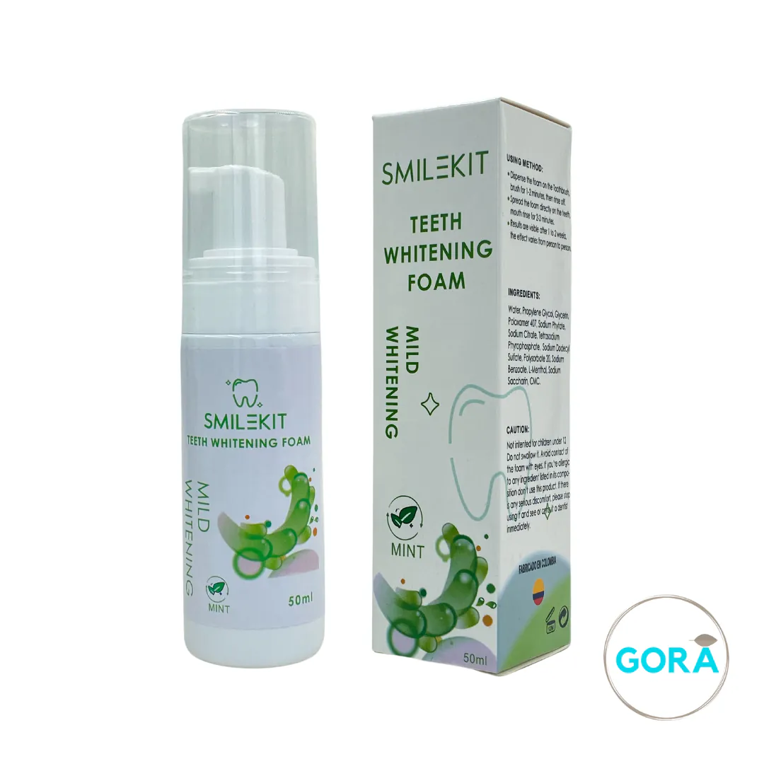 Smilekit Espuma Blanqueadora Dental: ¡Descubre una Sonrisa Radiante y Saludable! - Smilekit espuma blanqueadora dental
