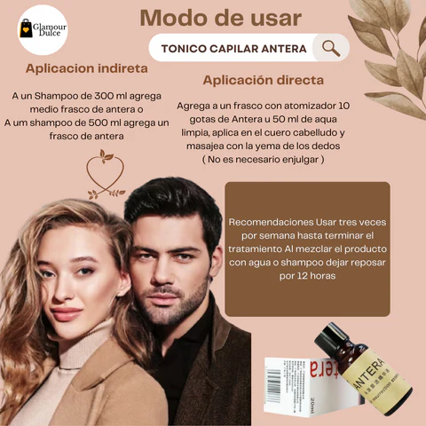 Cómo Utilizar ANTERA TONICO LV