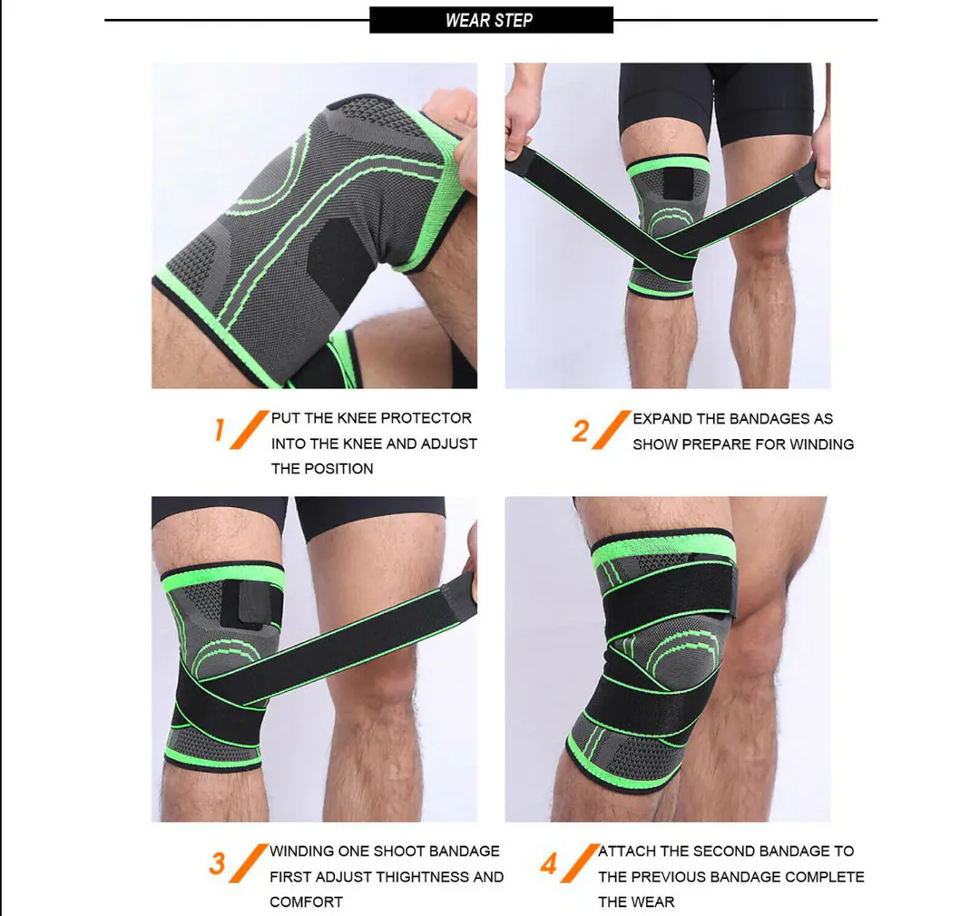 Rodillera Deportiva Ajustable: Soporte y Alivio para tus Rodillas - Rodillera Deportiva Ajustable