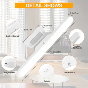 Lámpara LED Magnética Multifuncional: Ilumina tu espacio con estilo y versatilidad - Lampara Led Magnetica Multifuncion