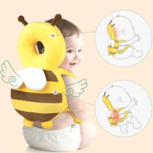 Cojín antigolpes: ¡Protege la cabecita de tu bebé con estilo! - Cojín antigolpes