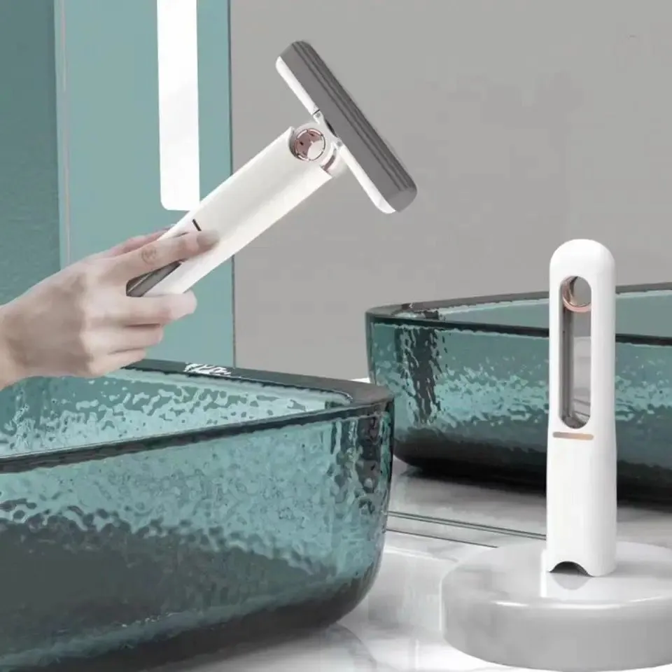 Mini Trapero Giratorio Plegable: Limpieza Fácil y Eficiente - Mini Trapero Giratorio Plegable