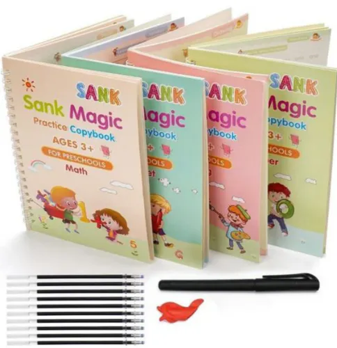 Libro de Caligrafía Montessori: ¡El Set Mágico para Desarrollar la Escritura de tu Hijo! - Libro de caligrafia Montessori