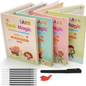 Libro de Caligrafía Montessori: ¡El Set Mágico para Desarrollar la Escritura de tu Hijo! - Libro de caligrafia Montessori