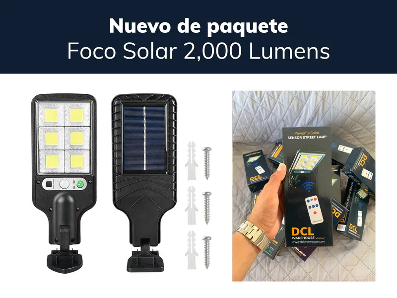 Iluminación Potente y Duradera