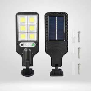 Lampara Reflector Led Con Panel Solar X2