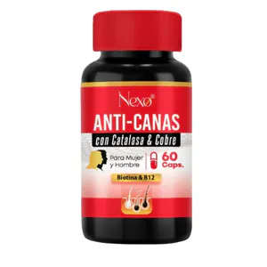 CAPSULAS ANTI CANAS: Dile Adiós a las Canas de Forma Natural - CAPSULAS ANTI CANAS
