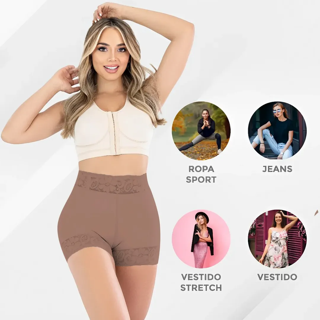Panty Levantacola con Faja COMBOX2: Realza tu figura con comodidad - Panty Levantacola COMBOX2