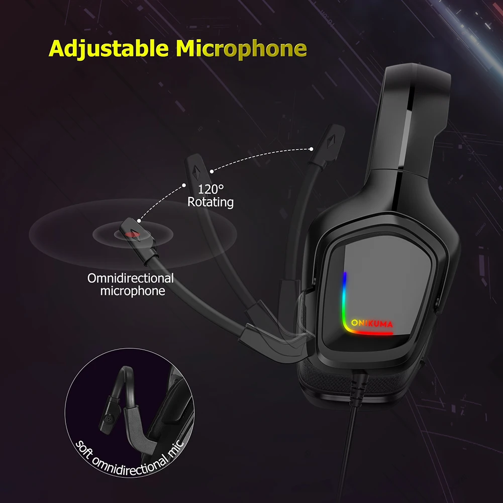 Diadema Gamer RGB AAA-920: Sumérgete en el Juego