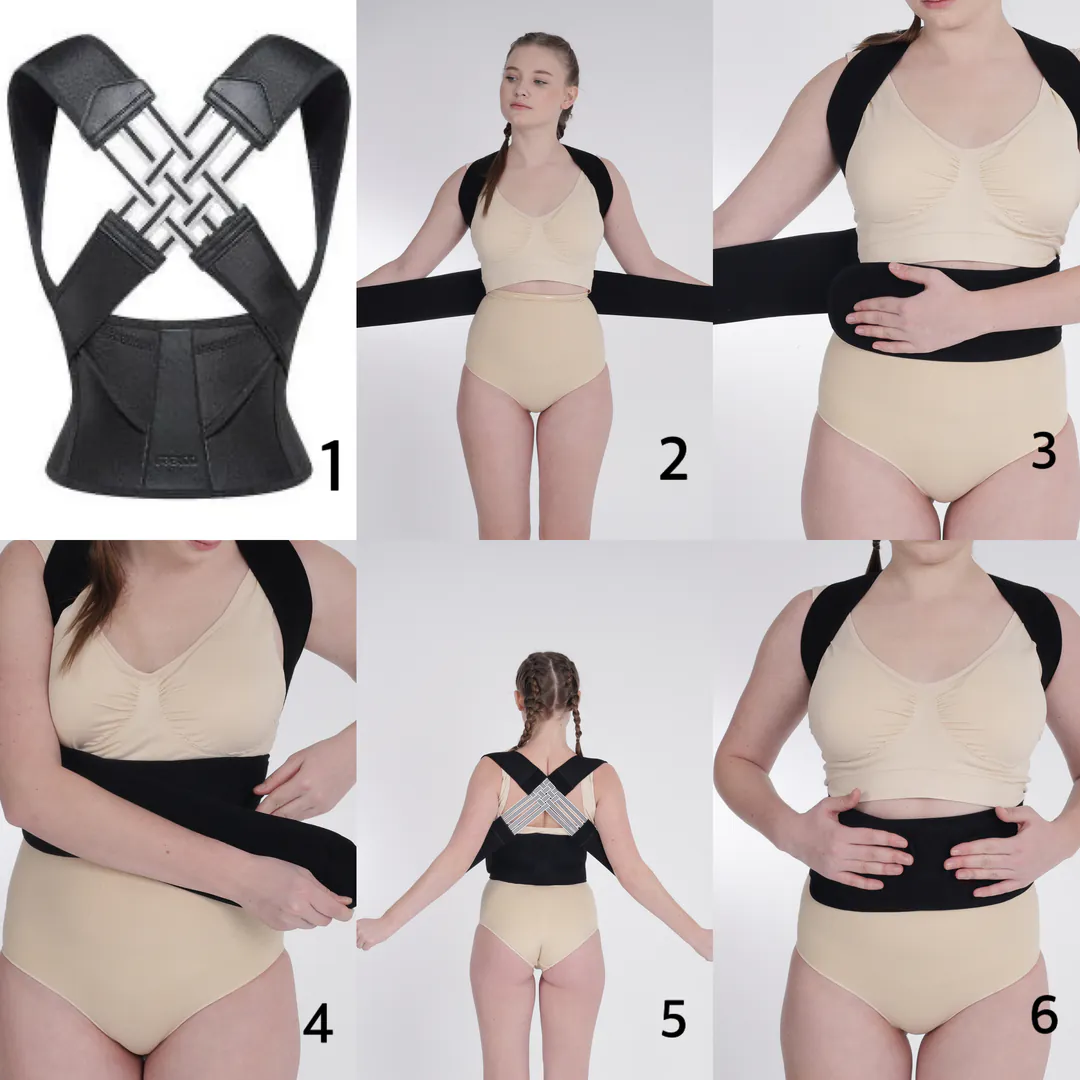 CORRECTO DE POSTURA CON SOPORTE LUMBAR: ¡Dile Adiós al Dolor de Espalda y a la Mala Postura! - CORRECTOR DE POSTURA CON SOPORTE LUMBAR