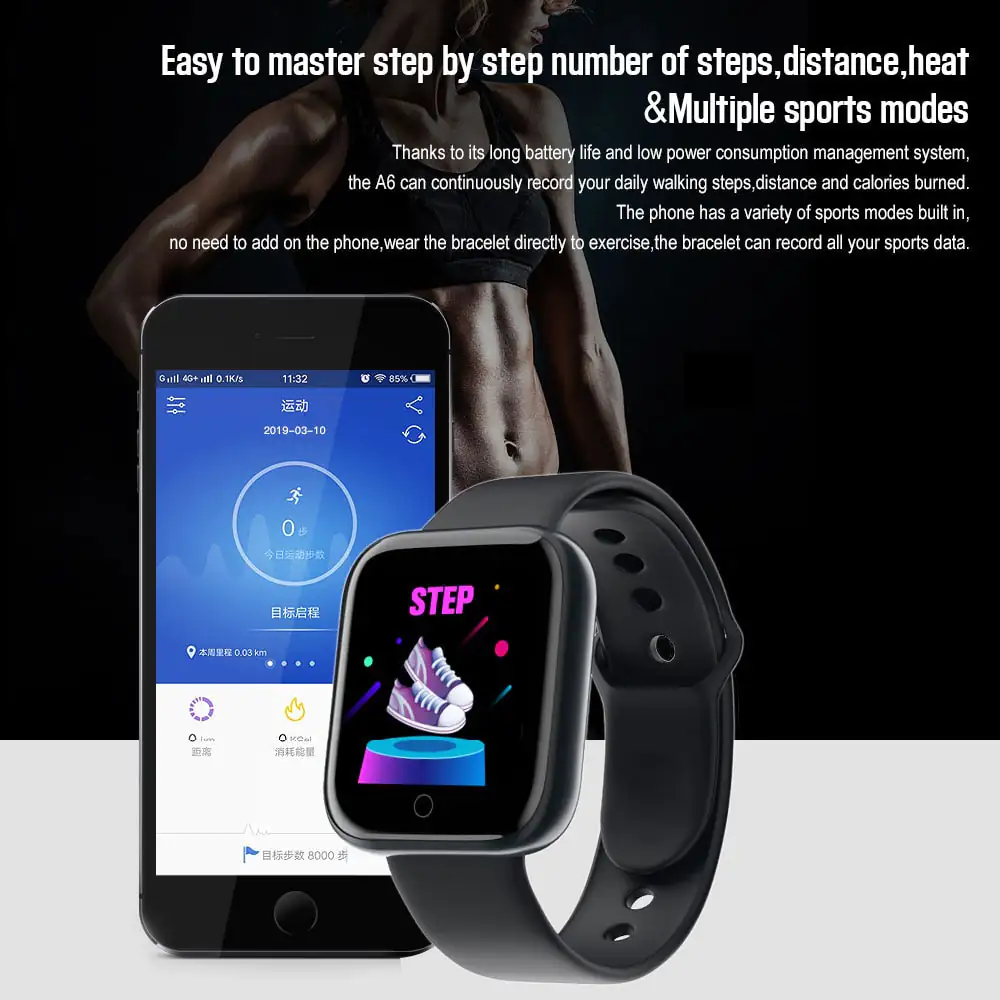 Smartwatch Reloj Inteligente Y68: Tu compañero ideal para la aventura - Smartwatch Reloj Inteligente Y68
