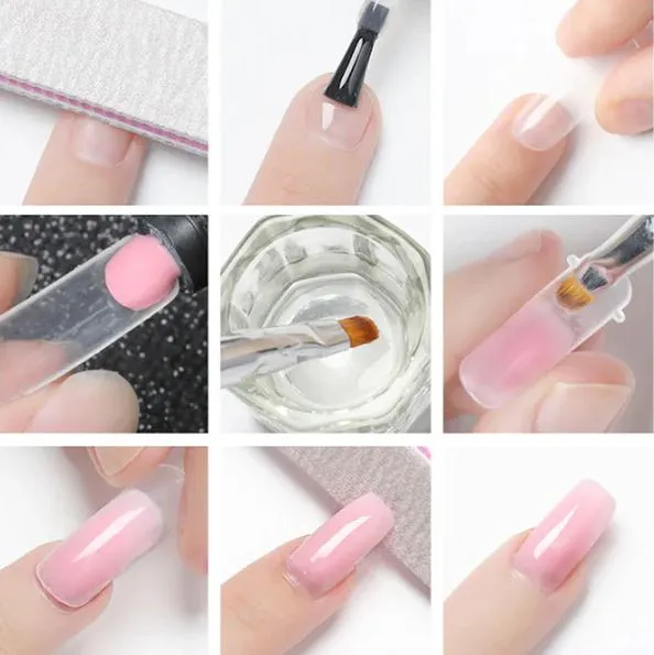 Kit de Polygel para Uñas Semipermanentes + Lámpara - Kit Polygel Uñas Semipermanente + Lampar