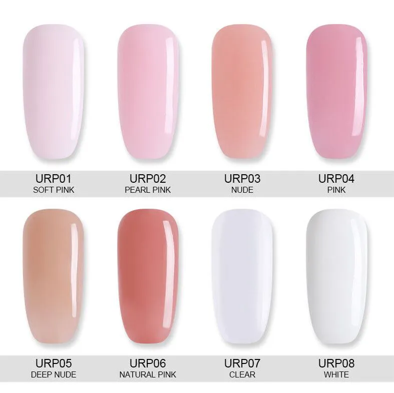 Kit de Polygel para Uñas Semipermanentes + Lámpara - Kit Polygel Uñas Semipermanente + Lampar