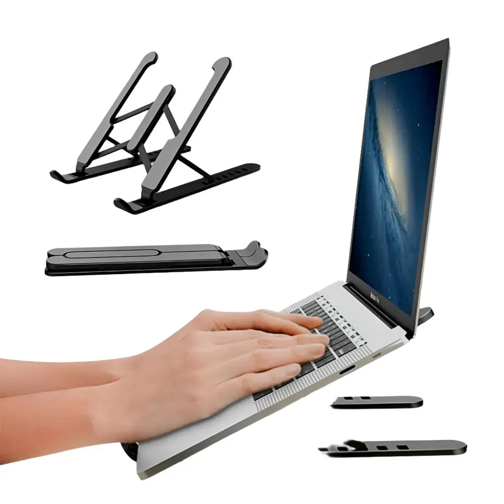 Soporte para Computadora Portátil: La Solución Perfecta para Ergonomía y Comodidad - Soporte Base Computador Portátil Ajustab
