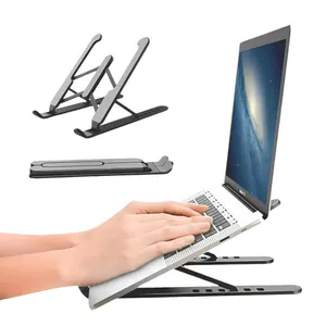 Soporte para Computadora Portátil: La Solución Perfecta para Ergonomía y Comodidad - Soporte Base Computador Portátil Ajustab