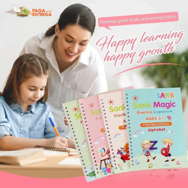 SET CALIGRAFIA SANKMAGIC MONTESSORI: ¡Aprende a escribir mientras te diviertes! - SET CALIGRAFIA SANKMAGIC MONTESSORI