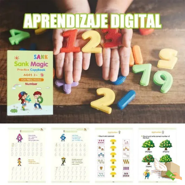 SET CALIGRAFIA SANKMAGIC MONTESSORI: ¡Aprende a escribir mientras te diviertes! - SET CALIGRAFIA SANKMAGIC MONTESSORI