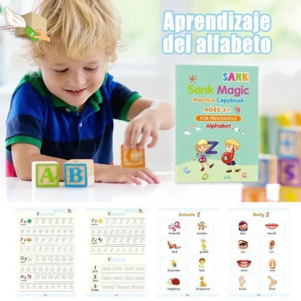 SET CALIGRAFIA SANKMAGIC MONTESSORI: ¡Aprende a escribir mientras te diviertes! - SET CALIGRAFIA SANKMAGIC MONTESSORI