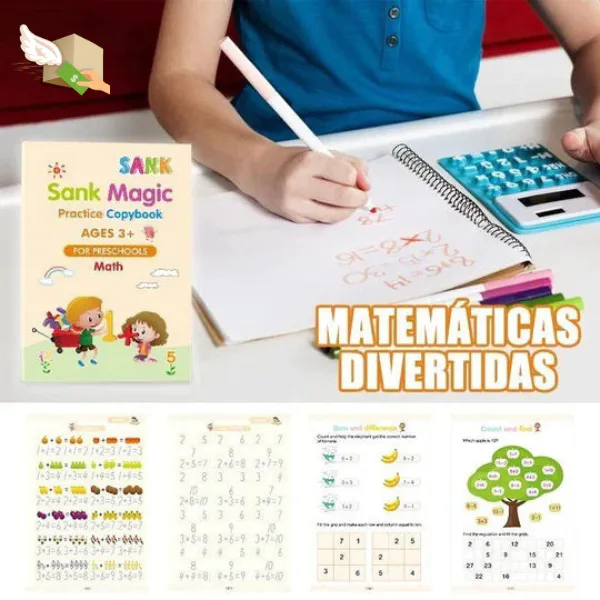SET CALIGRAFIA SANKMAGIC MONTESSORI: ¡Aprende a escribir mientras te diviertes! - SET CALIGRAFIA SANKMAGIC MONTESSORI