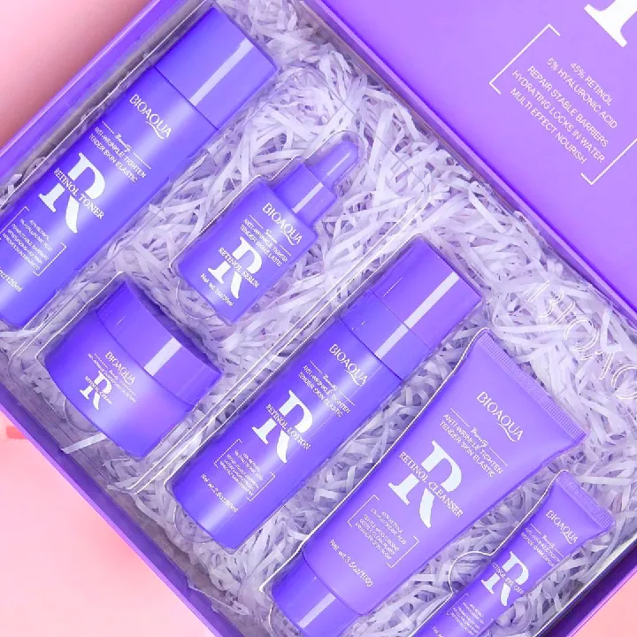 KIT RETINOL BIOAQUA CAJA DE LUJO: Tu Aliado Antienvejecimiento - KIT RETINOL BIOAQUA CAJA DE LUJO