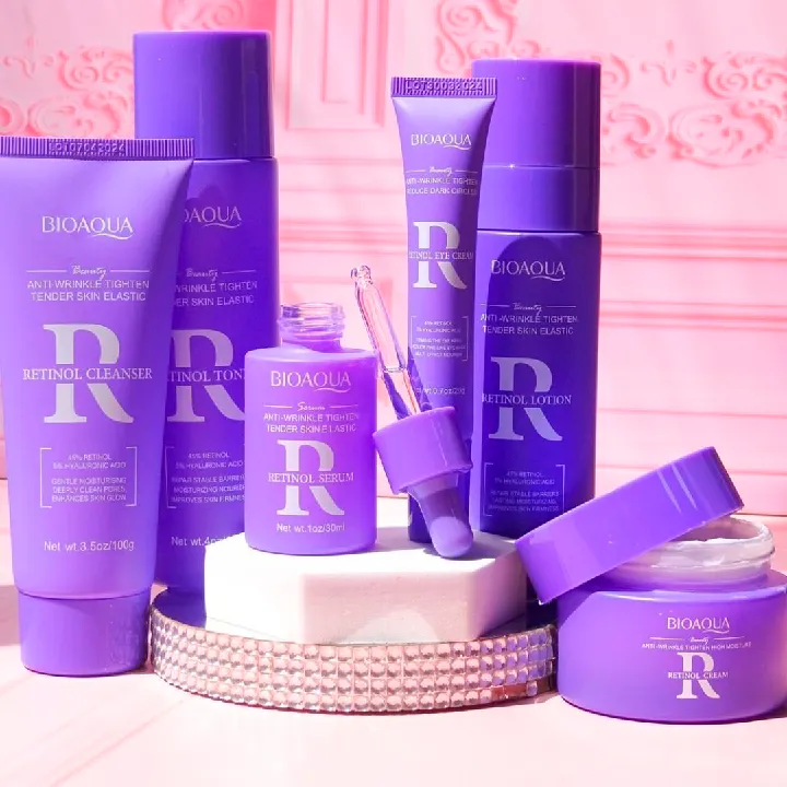 KIT RETINOL BIOAQUA CAJA DE LUJO: Tu Aliado Antienvejecimiento - KIT RETINOL BIOAQUA CAJA DE LUJO