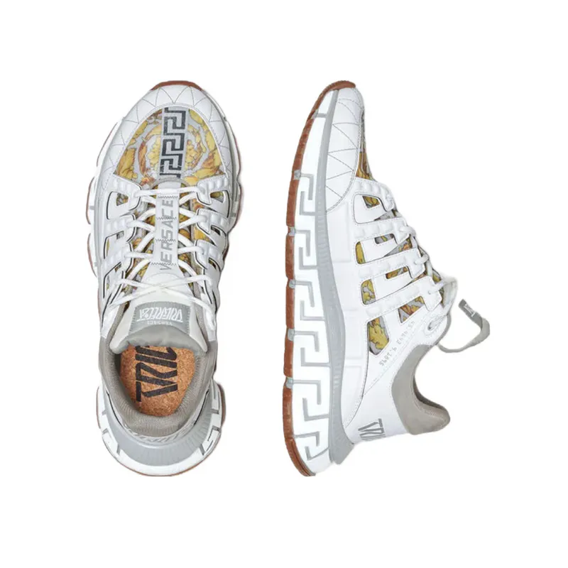 Versace Blanco Unisex: Elegancia y Comodidad en Cada Paso