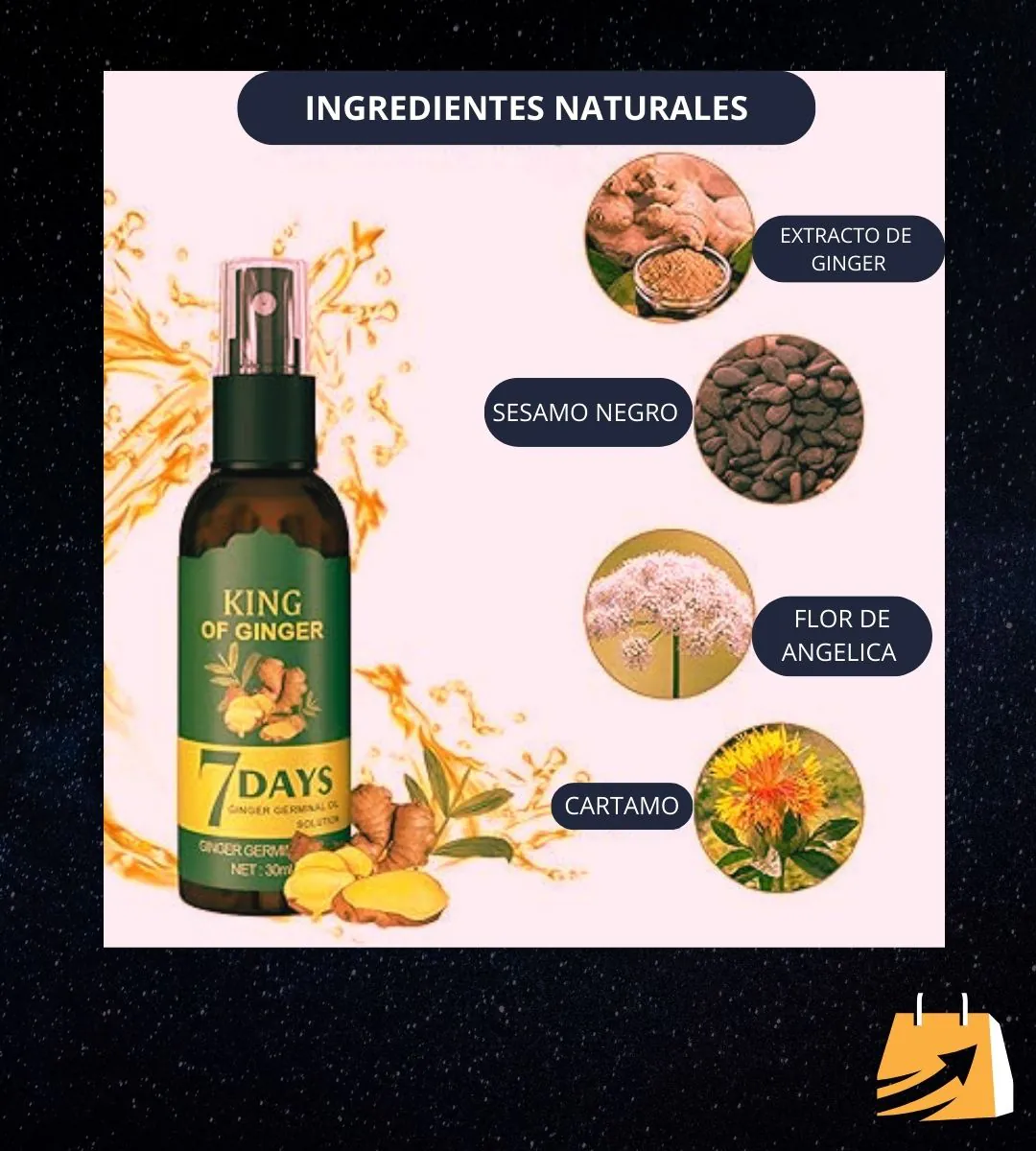7 Days Crecimiento Capilar: Spray para un Cabello Más Fuerte y Abundante - 7 Days Crecimiento Capilar spray