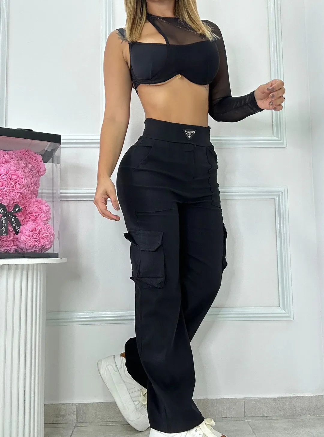 Pantalón Cargo Brenda: Estilo y Comodidad - Pantalón  Cargo Brenda