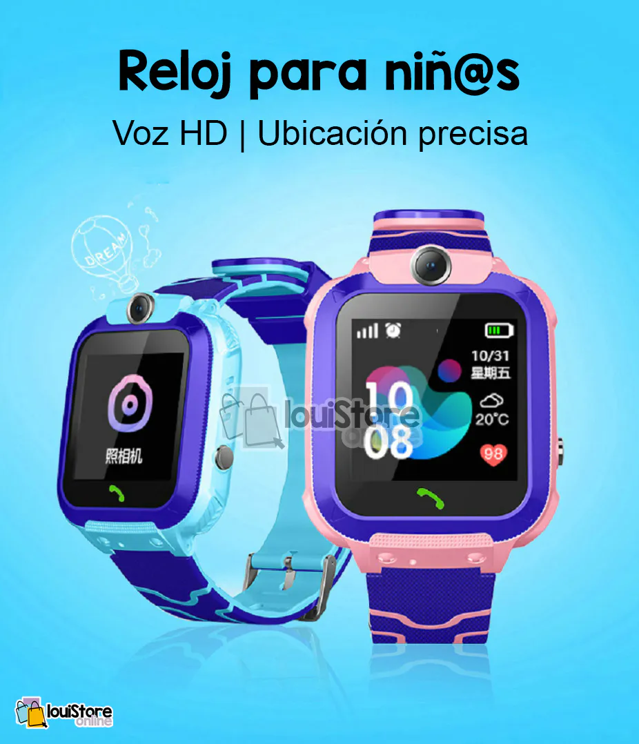 RELOJ Q12 GPS NIÑOS(AS): La tranquilidad que necesitas - RELOJ Q12 GPS NIÑOS(AS)