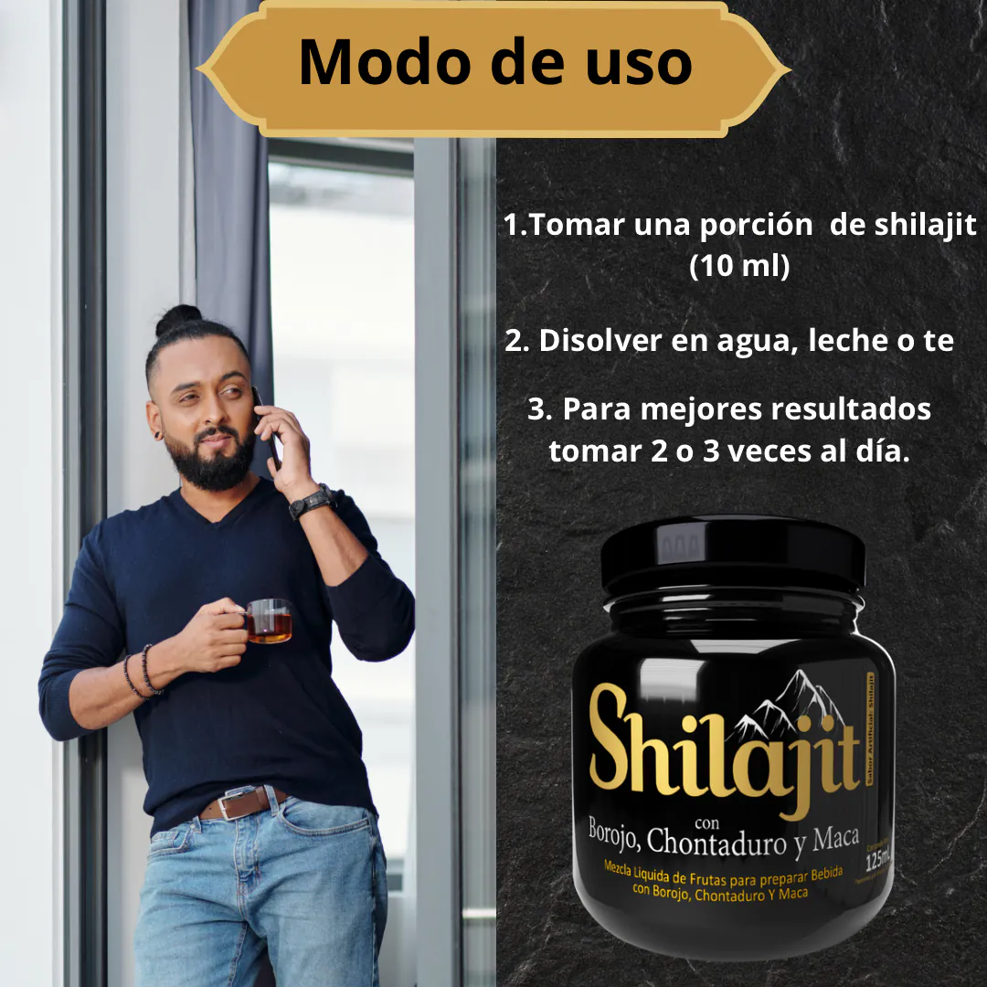 Shilajit x 125 jalea CON REGISTRO INVIM - Shilajit x  125 jalea CON REGISTRO INVIM