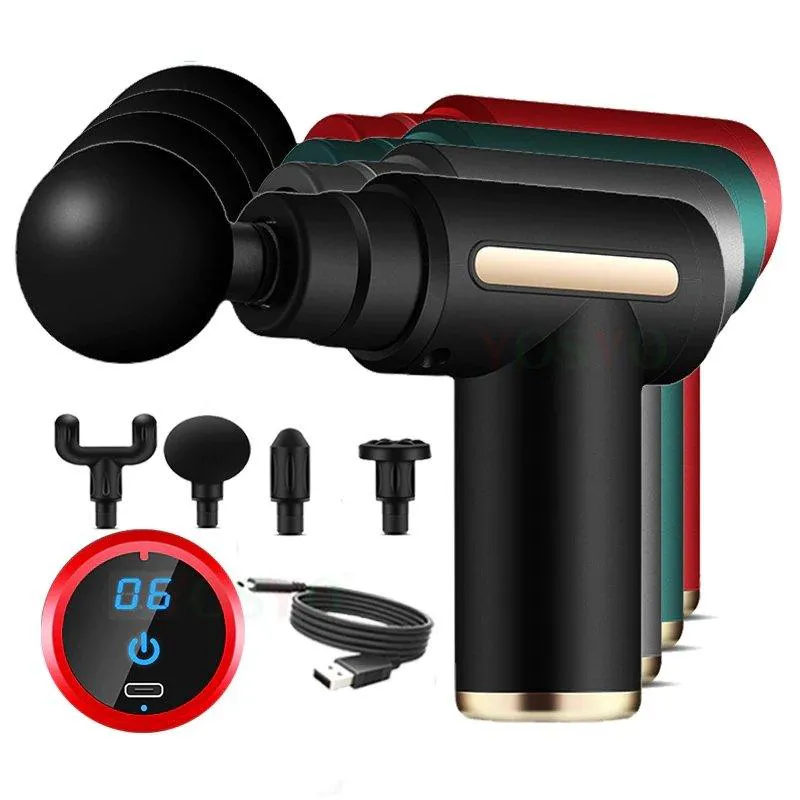 Pistola de Masaje Facial 4 en 1: ¡Tu Masaje Personalizado en Casa! - Pistola De Masajeador Facial Gun 4 en 1