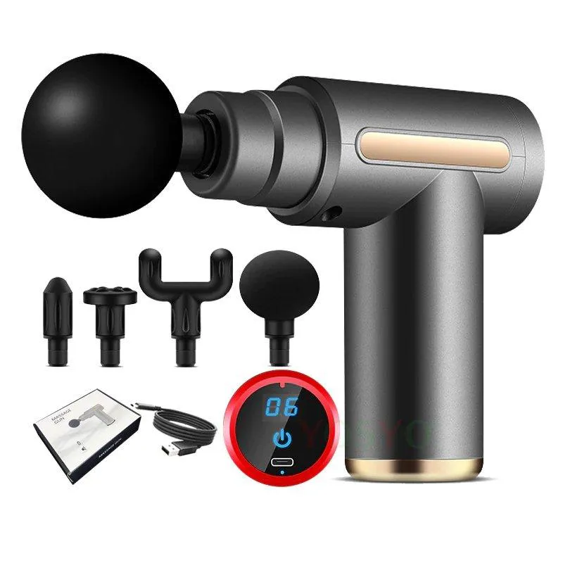Pistola de Masaje Facial 4 en 1: ¡Tu Masaje Personalizado en Casa! - Pistola De Masajeador Facial Gun 4 en 1