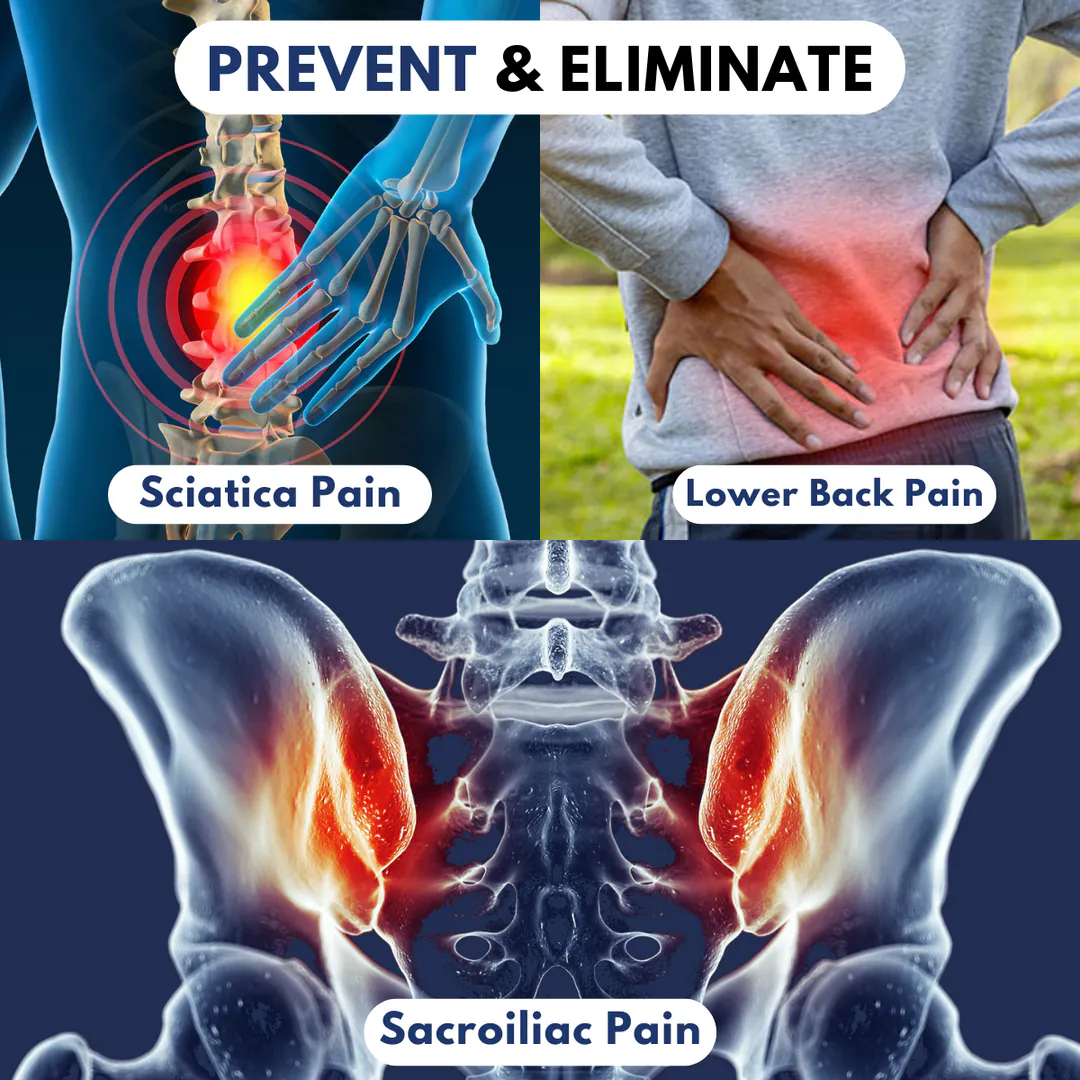 Cinturón Lumbar Ciática: Alivio Inmediato y Duradero para tu Dolor de Espalda - CINTURON LUMBAR CIATICA
