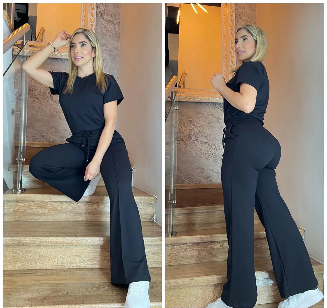 DUO BURDA CAMPANA: El Conjunto Perfecto para un Look Elegante y Cómodo - DUO BURDA CAMPANA
