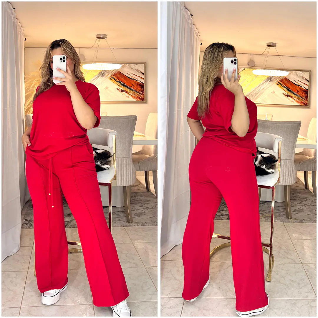 DUO BURDA CAMPANA: El Conjunto Perfecto para un Look Elegante y Cómodo - DUO BURDA CAMPANA