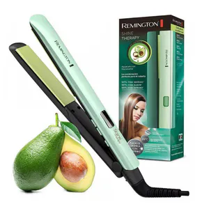 Plancha Remington Aguacate y Macadamia: Alisa, Protege y Realza el Brillo de tu Cabello - Plancha Remington Aguacate y Macadamia