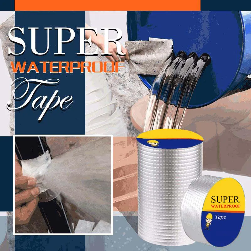 Cinta de Aluminio de Butilo: Sellado Impermeable de Alto Rendimiento - CINTA DE ALUMINIO DE BUTILO 10CM X 5M