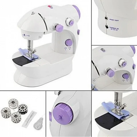 Mini Máquina de Coser Portátil: Tu Taller de Costura Personal